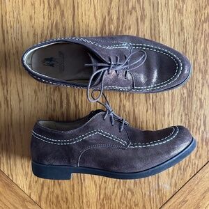 *HUSH PUPPIES* Brown Casual Lace-Up Sneakers Size 9